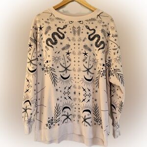 Wild fox Radiant Bandana Sweatshirt Medium
